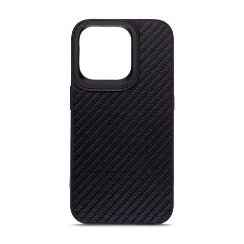 Чехол для мобильного телефона Harder Carbon Pattern Apple iPhone 15 Pro Black (ARM76777)