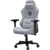 Крісло ігрове Anda Seat Phantom 3 Pro Fabric Size L Grey (AD18YC-06-G-F) - Зображення 2