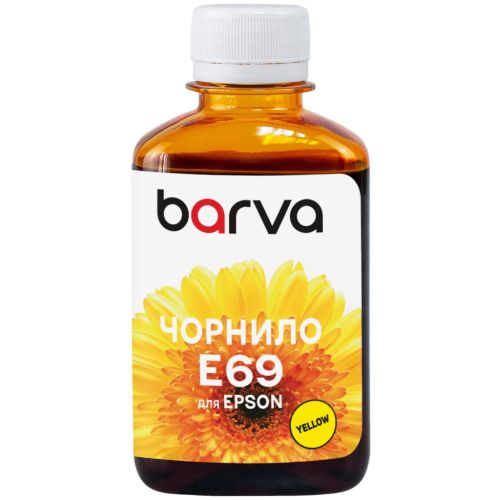 Чорнило Barva Epson T69, 180 мл, Pigm, Yellow (E69-943)