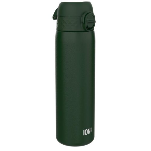 Пляшка для води ION8 OneTouch Stainless Steel 600 мл Dark Green (I8SS600DGRE)