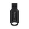 USB флеш накопитель Lexar 128GB JumpDrive V400 Black USB 3.0 (LJDV400128G-BNBNG) - Изображение 1