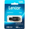 USB флеш накопитель Lexar 128GB JumpDrive V400 Black USB 3.0 (LJDV400128G-BNBNG) - Изображение 2