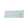 Клавіатура Aula F3032 White keycaps plus 21 Yellow keys KRGD Brown USB UA White (6948391201757) - Зображення 1