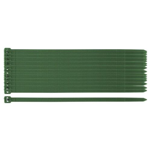 Стяжка Neo Tools 50шт, пластик, 4.8х160мм, зеленая (15-979)