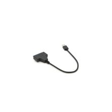 Перехідник USB 3.0 AM to SATA 0.1m for HDD/SSD black Voltronic (YT-C3.0-SATA/0.1) Перехідник USB 3.0 AM to SATA 0.1m for HDD/SSD black Voltronic (YT-C3.0-SATA/0.1)