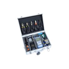 Набор инструментов та тестерів RAYSHINE 15-in-1 Metall Case для оптичних кабелів Voltronic (FTTH15-1 / 20004)