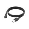 Дата кабель USB 2.0 AM to Lightning 1.0m silicone black HOCO (6931474788405) - Изображение 3