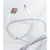 Дата кабель USB 2.0 AM to USB-C 1.0m 6A white Dengos (PLS-TC-6A-WHITE) - Изображение 3