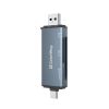 Зчитувач флеш-карт ColorWay USB 2.0/USB-C to CF/SD/MicroSD (CW-CR-01) - Зображення 2