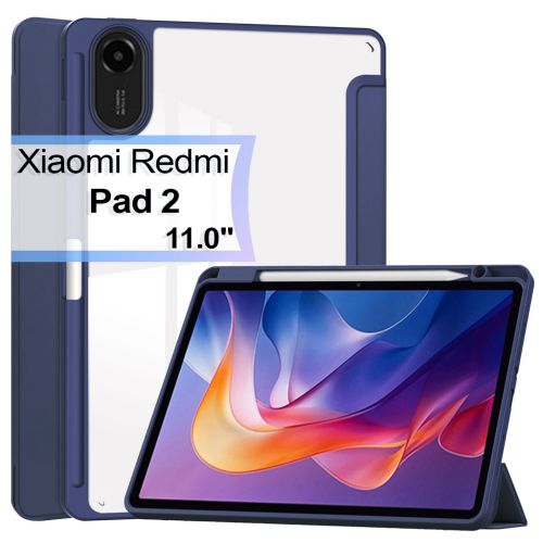 Чехол для планшета BeCover Soft Edge TPU Xiaomi Redmi Pad 2 11.0 Deep Blue (713657)