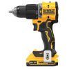 Шуруповерт DeWALT XR Li-Ion 18V 2x2Ah, 74 Нм, 0-450/0-1650 об/хв, 1.17 кг, TSTAK (DCD799D2T) - Зображення 2