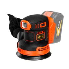 Шлифовальная машина GTM OSC18/125BL, 18МV, 125мм, 6000-12000об/мин (без АКБ и ЗУ) (OSC18/125BL_BARE TOOL)