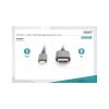 Кабель мультимедійний USB-C to HDMI M 1.8m UHD 4K Digitus (DA-70821) - Зображення 3