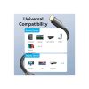 Кабель мультимедійний HDMI M to HDMI M 2.0m 4K60Hz black Vention (ALIBH) - Зображення 3