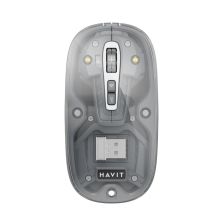 Мышка Havit MS62WB Pro Wireless Transparent Gray (6939119045128)