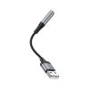 Кабель мультимедійний USB AM to 3.5mm F LS36 black HOCO (6942007608879) - Зображення 2