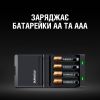 Зарядное устройство для аккумуляторов Duracell CEF27 + 2 rechar AA1300mAh + 2 rechar AAA750mAh (5001374) - Изображение 3