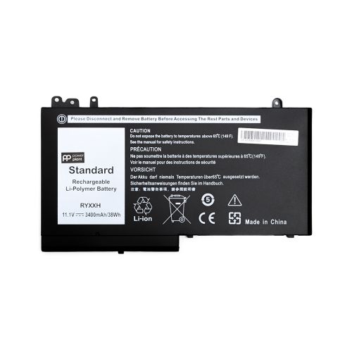 Акумулятор до ноутбука PowerPlant DELL Latitude 12 5000 (RYXXH) 11.1V 3400mAh (NB441105)