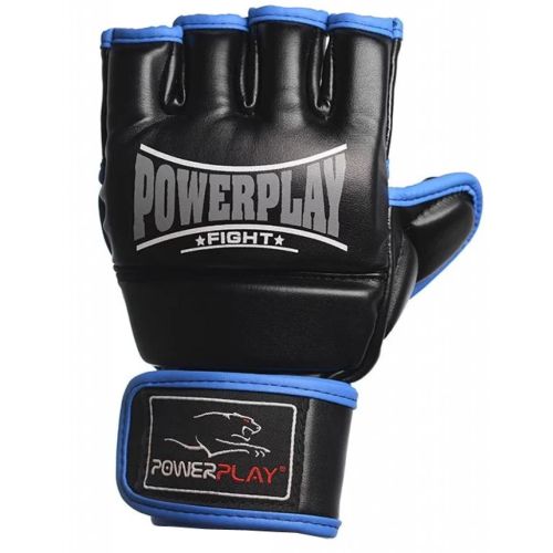Перчатки для MMA PowerPlay 3058 S Black/Blue (PP_3058_S_Black/Blue)