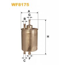 Фільтр паливний Wixfiltron WF8175