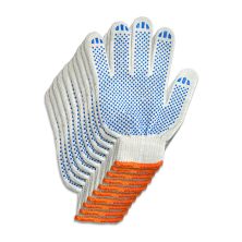 Захисні рукавички Stark ПВХ білі 10 шт (510083100.10)