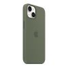 Чохол до мобільного телефона Apple iPhone 14 Silicone Case with MagSafe - Olive,Model A2910 (MQU83ZE/A) - Зображення 1