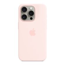 Чохол до мобільного телефона Apple iPhone 15 Pro Silicone Case with MagSafe Light Pink (MT1F3ZM/A)