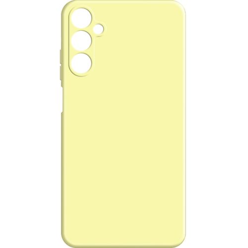 Чехол для мобильного телефона MAKE Samsung A15 Silicone Yellow (MCL-SA15YE)