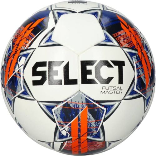 Мяч футзальный Select Master v22 біло-помаранчовий Уні 4 (5703543298358)