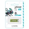 USB флеш накопитель Wibrand 8GB Chameleon Green USB 2.0 (WI2.0/CH8U6LG) - Изображение 1