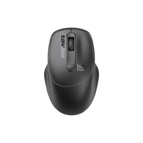 Мышка Promate UniGlide Wireless Black (uniglide.black)