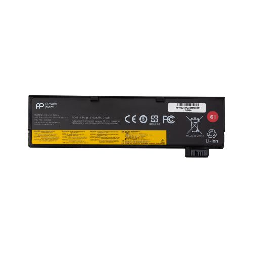 Аккумулятор для ноутбука LENOVO ThinkPad A485, T480 (01AV424) 11.4V 2100mAh PowerPlant (NB482313)