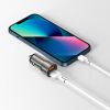 Зарядное устройство XO CC48 + cable Lightning Smart Metal 2USB, 2.4A Grey (XO-CC48i-GR) - Изображение 3