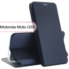 Чехол для мобильного телефона BeCover Exclusive Motorola Moto G55 Deep Blue (713520) Чехол для мобильного телефона BeCover Exclusive Motorola Moto G55 Deep Blue (713520)