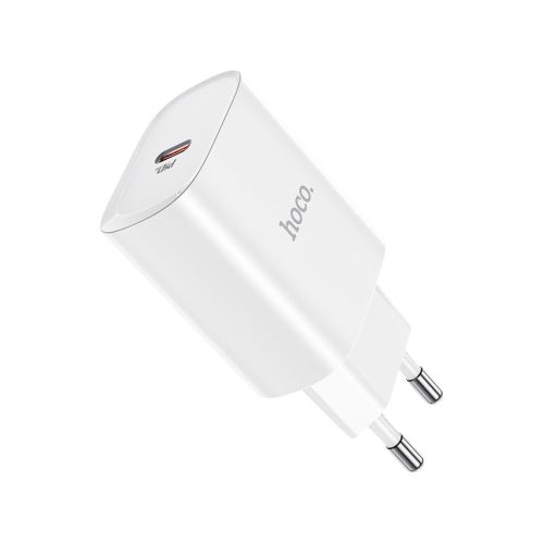 Зарядное устройство HOCO N14 Smart Charging USB-C PD20W White (6931474745026)