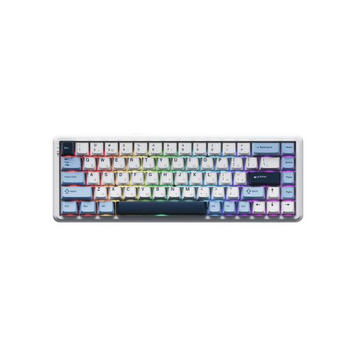 Клавиатура Ajazz AK680 MAX (8+8K) Magnetic Switch RGB Wireless/Bluetooth/USB White (AK680-M-BWD-A)