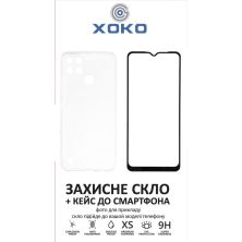 Чохол до мобільного телефона XoKo Ultra Thin Proof + Glass Full Cover Ultra-Thin iPhone 15 Black (XK-CS-ULT-AP-IP15)