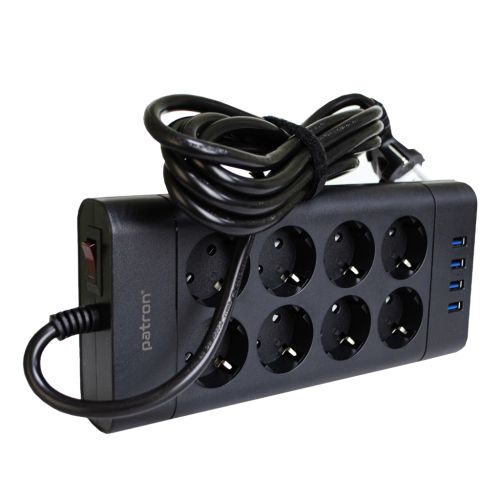 Сетевой фильтр питания Patron SP-1683-USB (EXT-PN-SP-1683-USB)