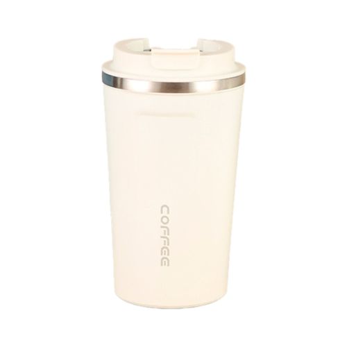 Термокружка Merlion 510 мл, біла (Termo-304-510Wh)