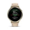 Смарт-часы Garmin Venu 4 (41mm), Beige w/ Lunar Gold + Leather, GPS смарт-годинник (010-03013-03) - Изображение 1