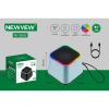 Акустическая система NEWVEW NV-9203 RGB/BT/USB/TF/FM Blue (NWVW-NV-9203-BL) - Изображение 1