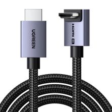 Кабель мультимедийный HDMI M to HDMI M 2.0m 8K60Hz 48Gbps braided black Ugreen (85169)