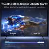 Кабель мультимедийный HDMI M to HDMI M 2.0m 8K60Hz 48Gbps braided black Ugreen (85169) - Изображение 2