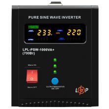 Пристрій безперебійного живлення LogicPower LPL-PSW-1000VA+ ( 700W ) 12V (37719)