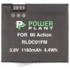 Акумулятор до фото/відео PowerPlant Xiaomi RLDC01FM 1160mAh (CB970209) - Зображення 1