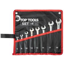 Набор инструментов Top Tools ключей комбинированных 6-19 мм, 8 шт. (35D360)