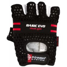 Перчатки для фитнеса Power System Basic EVO PS-2100 XS Black Red Line (PS_2100E_XS_Black/Red)