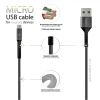 Дата кабель USB 2.0 AM to Micro 5P 1.2m Intaleo (1283126495649) - Изображение 2
