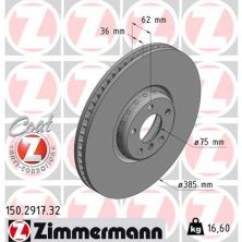 Тормозной диск ZIMMERMANN 150.2917.32