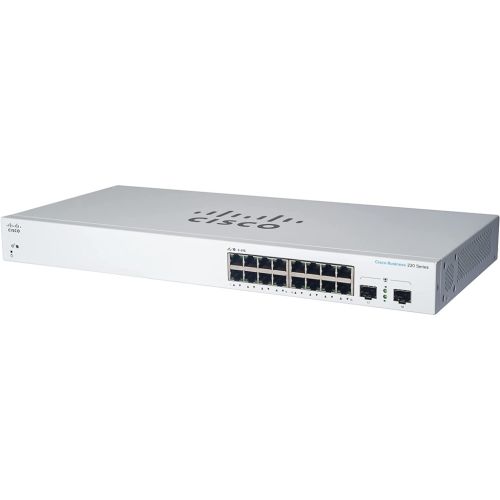 Коммутатор сетевой Cisco CBS220-16P-2G-EU